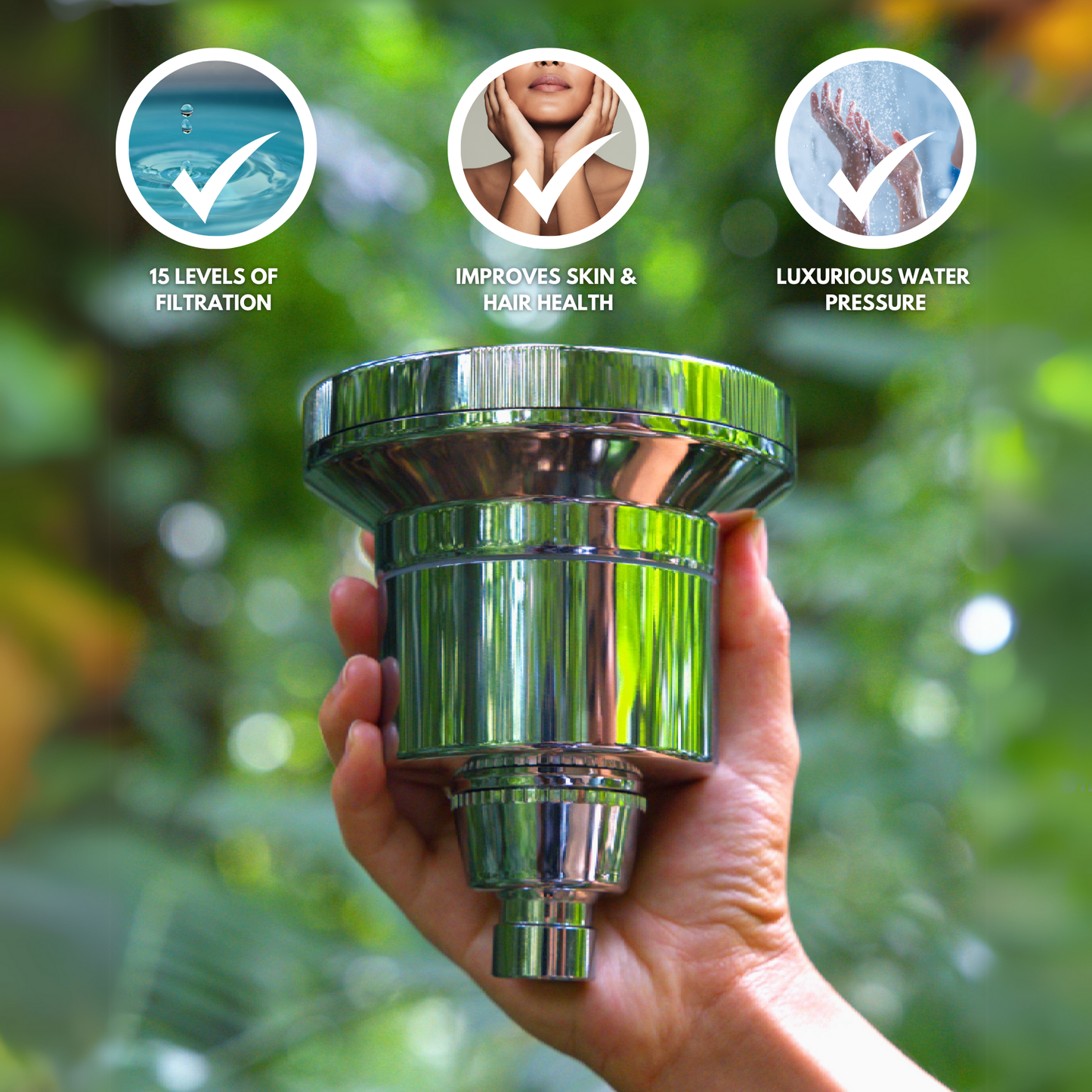 PRIMALS Filtered Showerhead