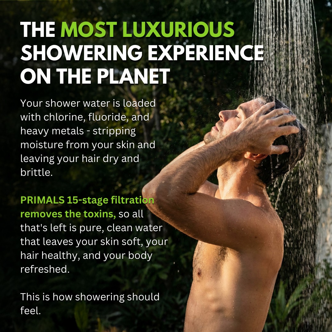 PRIMALS Filtered Showerhead 2.0