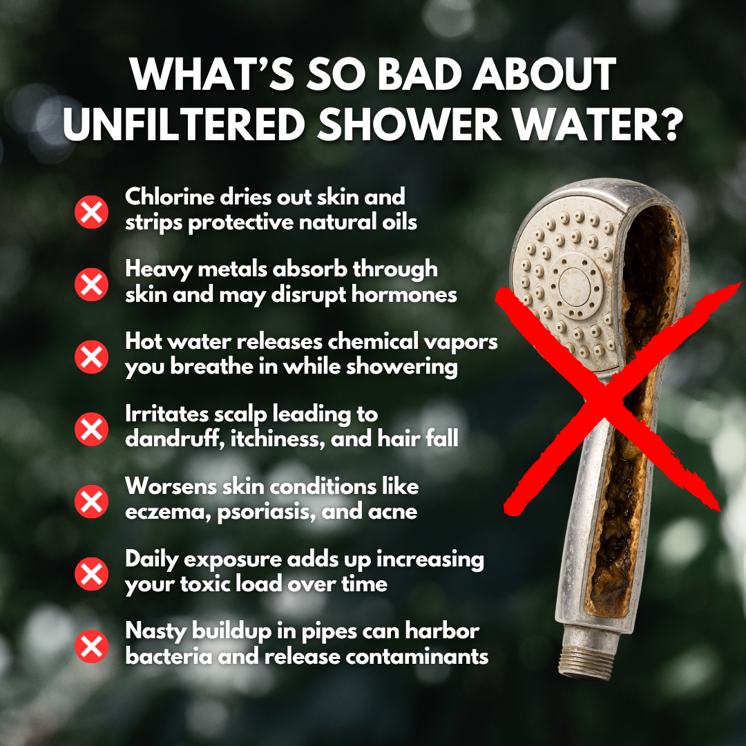 PRIMALS Replacement Shower Filter