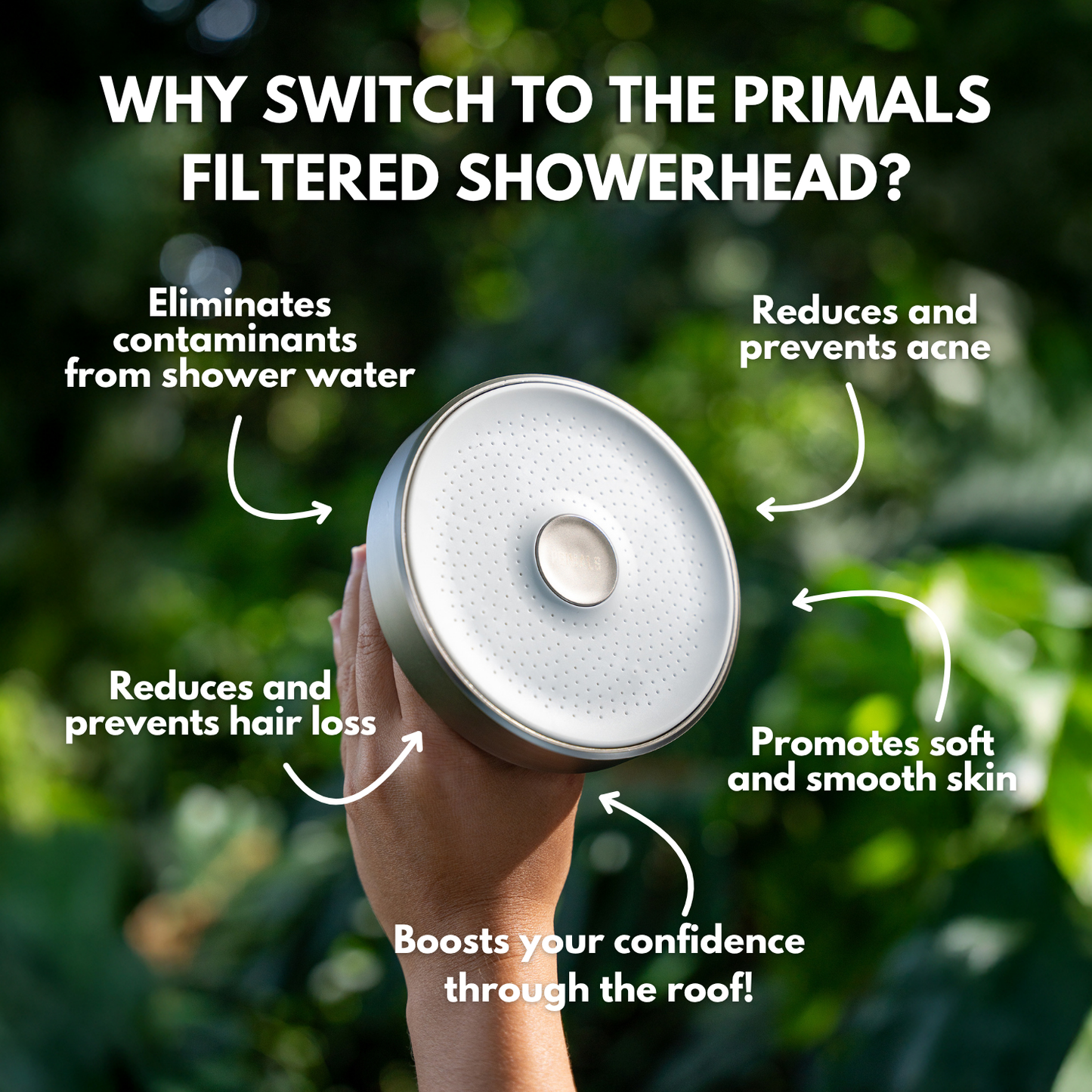 PRIMALS Replacement Shower Filter