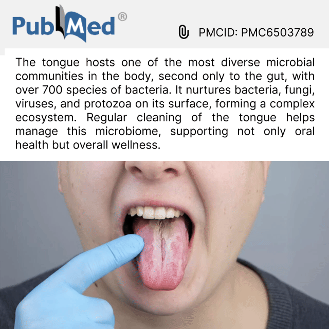 700+ bacteria in your tongue