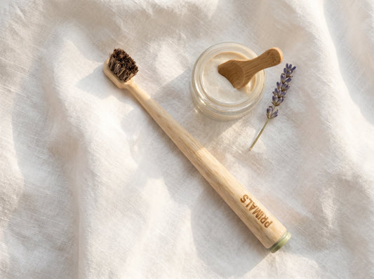 PRIMALS Kids Horse Bristle Bamboo Toothbrush ultra-soft natural bristles sensitive gums children