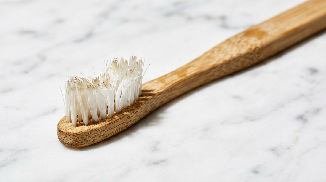 bamboo toothbrush with nylon plastic bristles greenwashing scam exposed