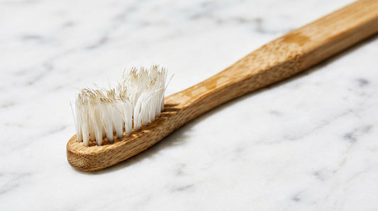 bamboo toothbrush with nylon plastic bristles greenwashing scam exposed