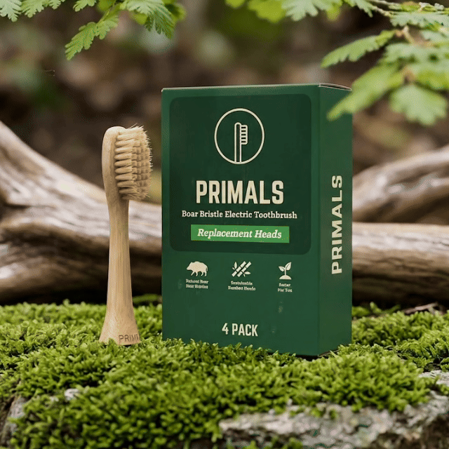 The World's First Natural-Bristle Replacement Heads
