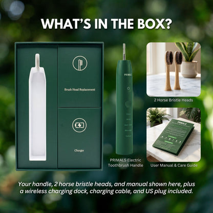 PRIMALS Horse Bristle Electric Toothbrush