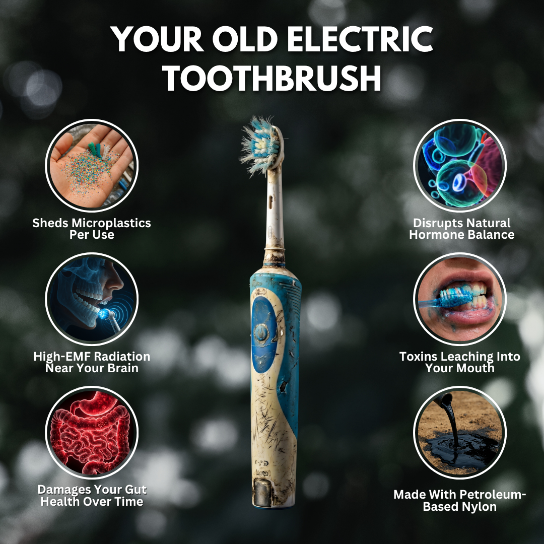 Old electric toothbrush drawbacks
