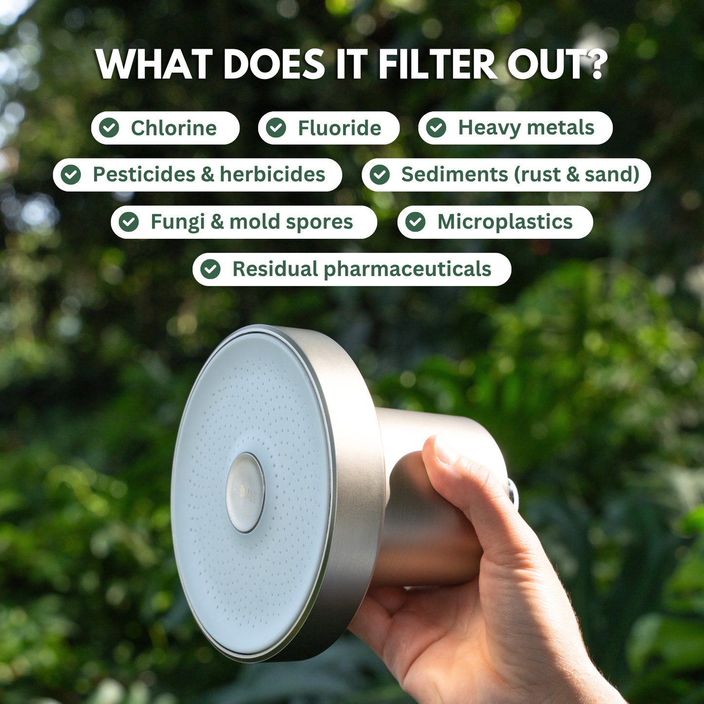 PRIMALS Replacement Shower Filter