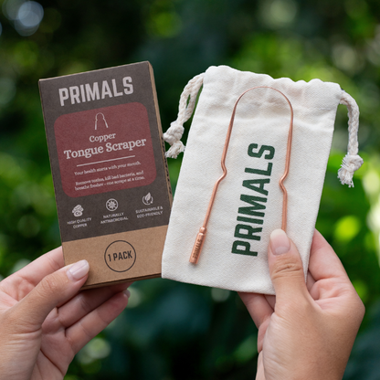 PRIMALS Copper Tongue Scraper