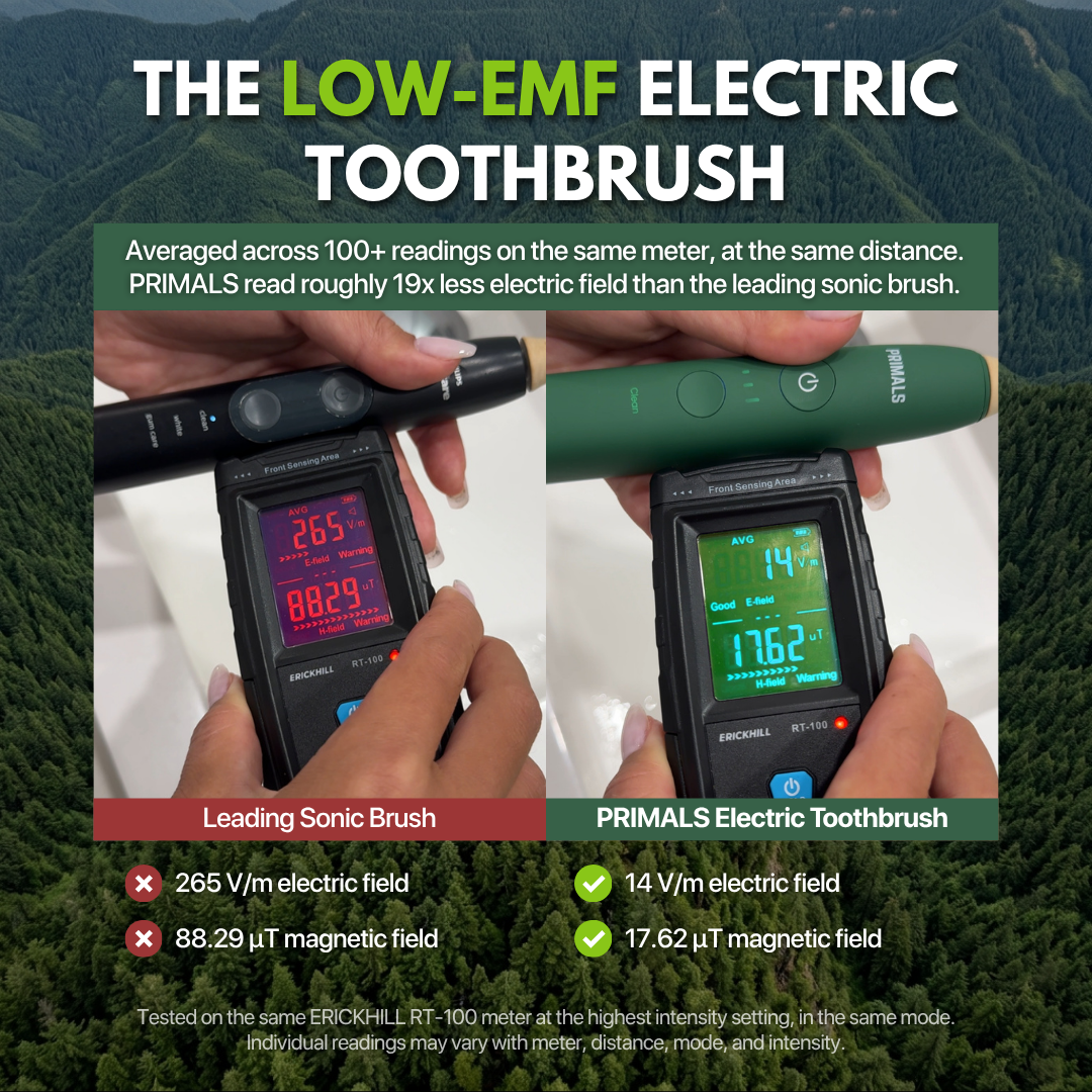 PRIMALS Boar Bristle Electric Toothbrush