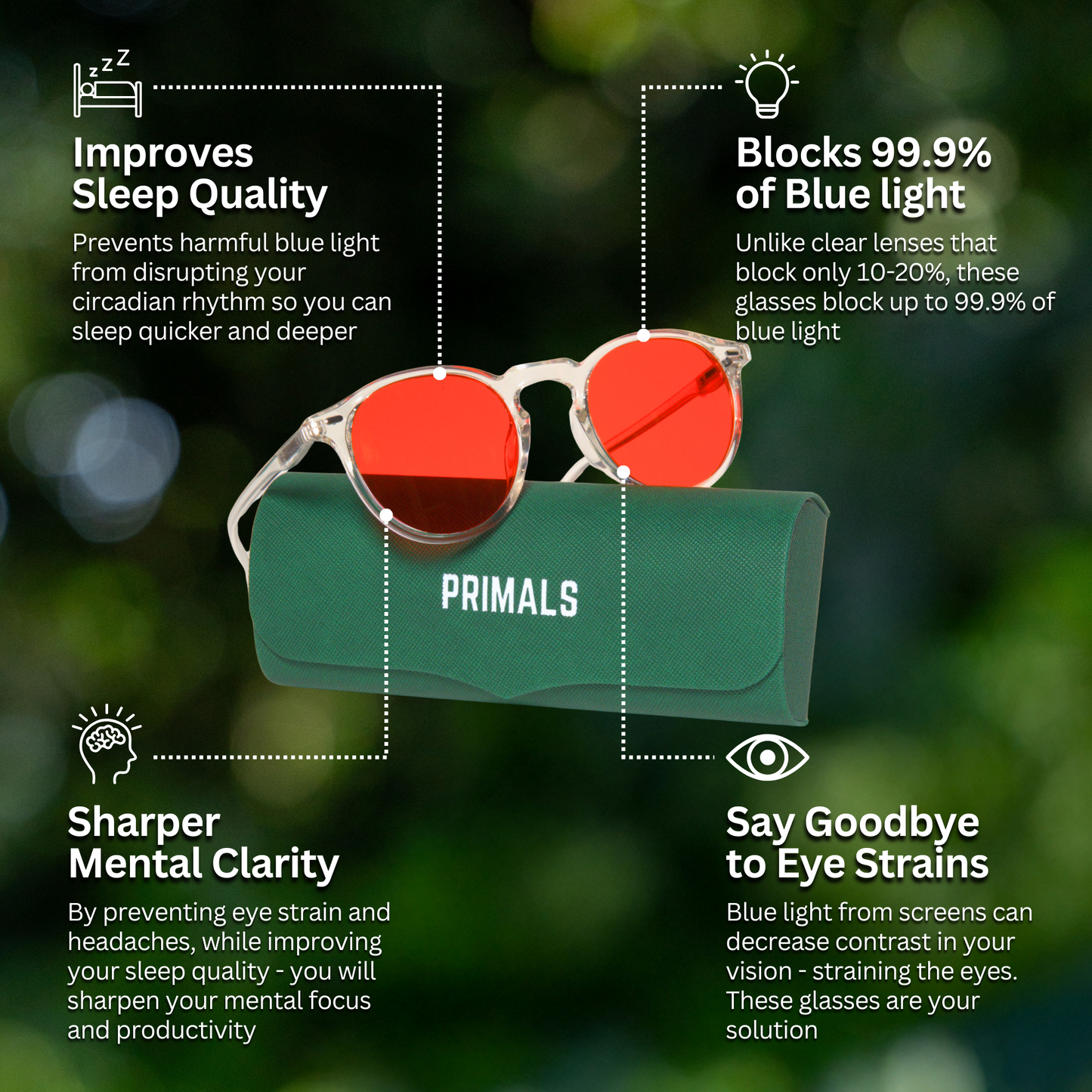 PRIMALS Blue Light Blocking Glasses