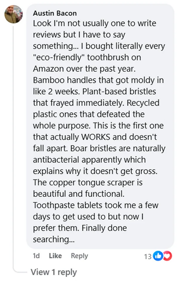Customer review