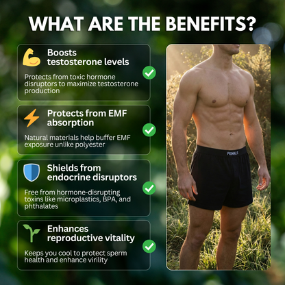 PRIMALS Organic Cotton Boxers (3 Pack)