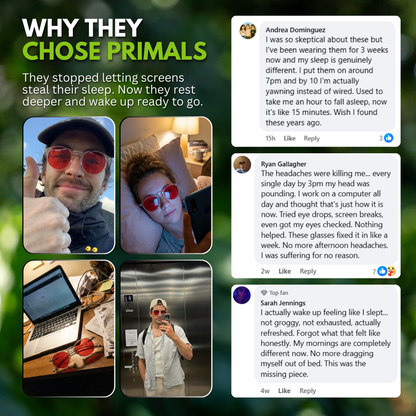 PRIMALS Blue Light Blocking Glasses