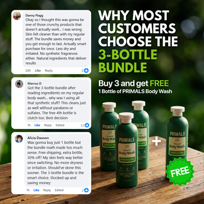 PRIMALS Body Wash