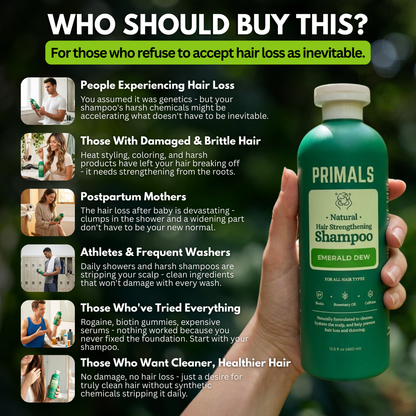 PRIMALS Hair-Strengthening Shampoo