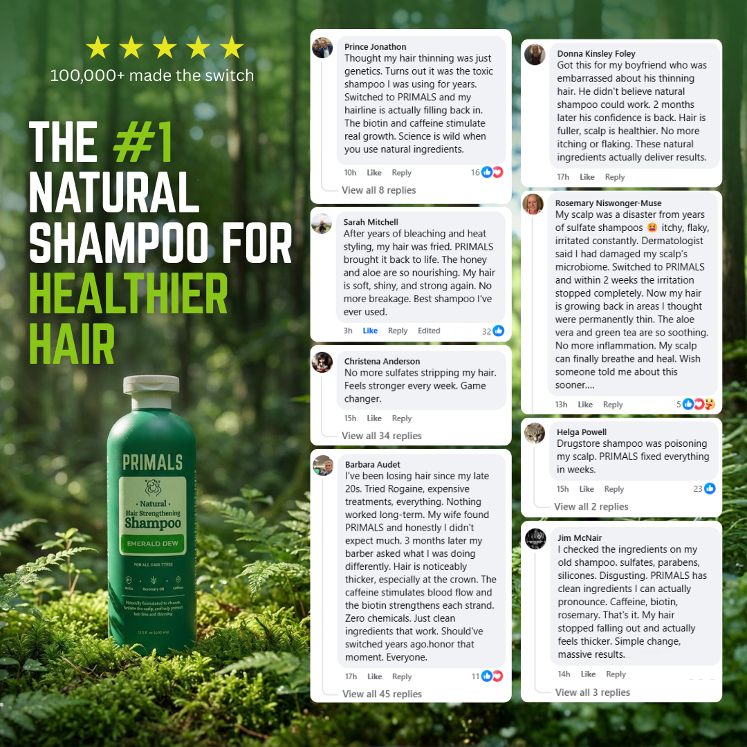PRIMALS Hair-Strengthening Shampoo