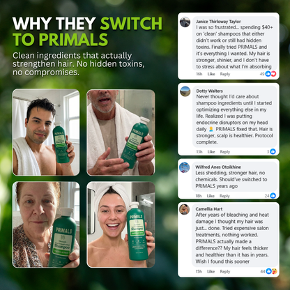 PRIMALS Hair-Strengthening Shampoo