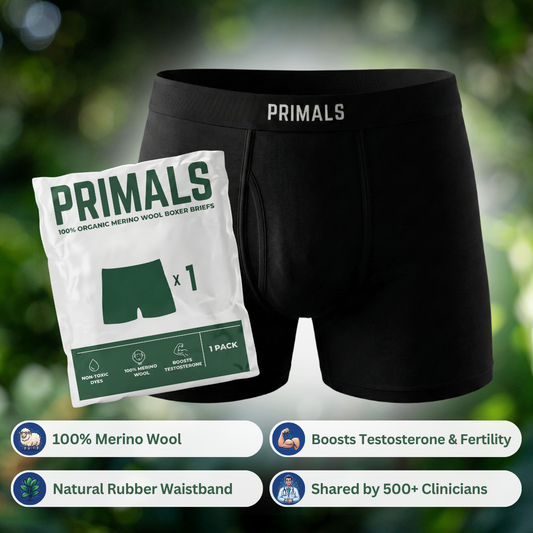 PRIMALS Merino Wool Boxer Brief
