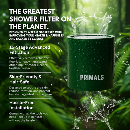PRIMALS Replacement Shower Filter