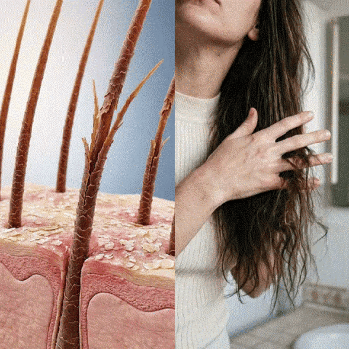 Microplastic particles absorbing through gum tissue