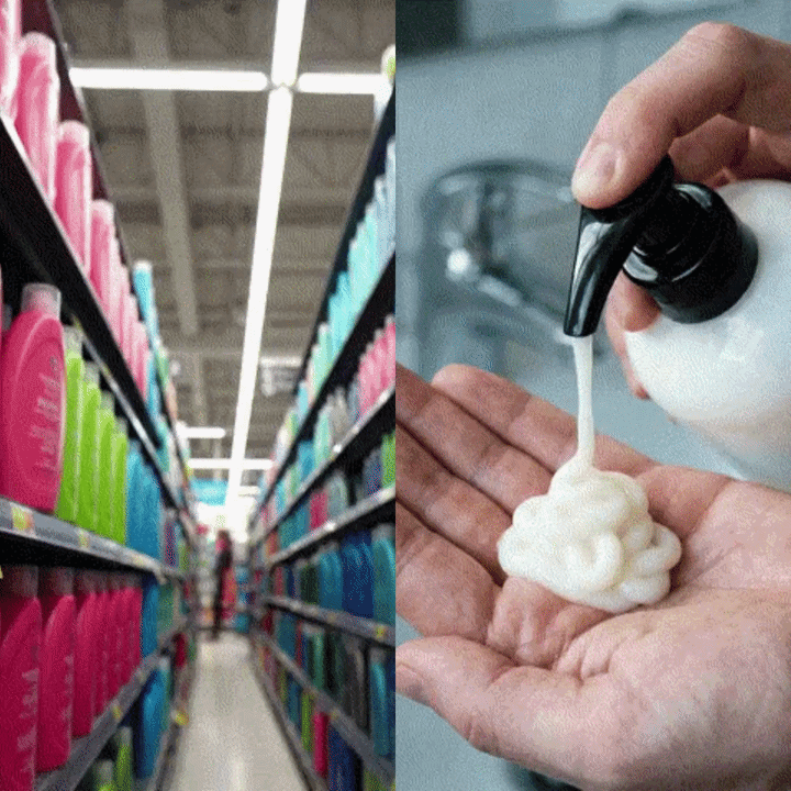 Microplastics released from a toothbrush