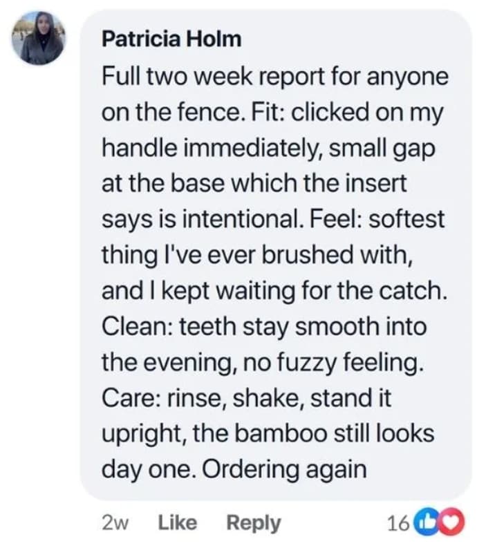 Customer review
