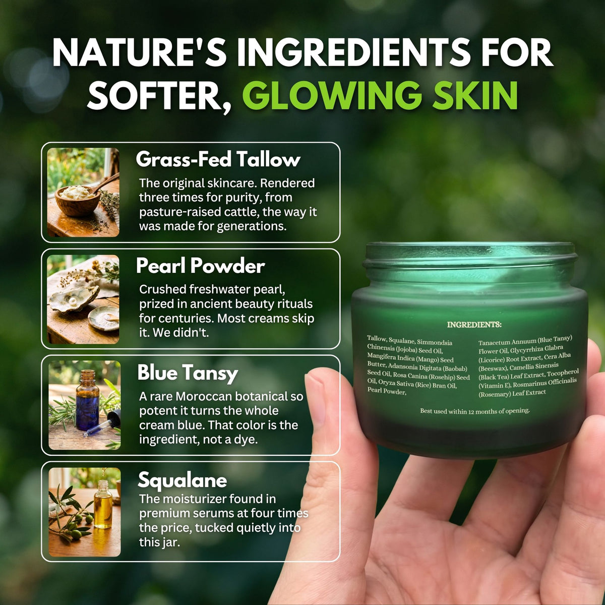PRIMALS Tallow & Pearl Face Cream