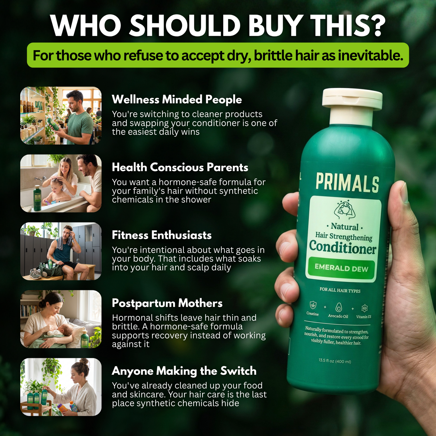 PRIMALS Hair-Strengthening Conditioner