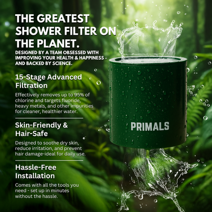 PRIMALS Filtered Showerhead 2.0