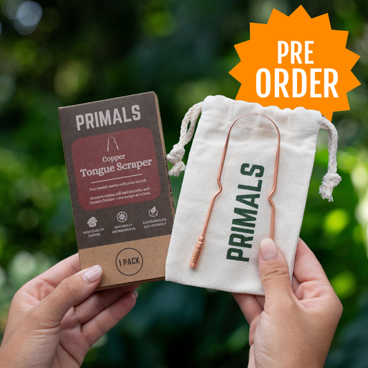 PRIMALS Copper Tongue Scraper